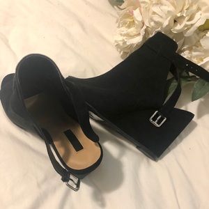 Forever 21 Peeptoe Shoes